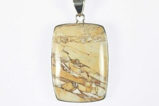 Ibis Jasper Pendant (Necklace) - Sterling Silver #228585
