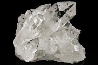 Clear Quartz Crystal Cluster - Brazil #229576