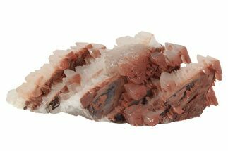 Pagoda Style Calcite Crystals on Calcite - Fluorescent! #215952