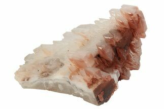 Pagoda Style Calcite Crystals on Calcite - Fluorescent! #215965