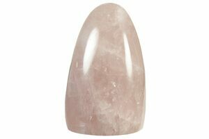 Polished Rose Quartz Worry Stones - 1.9 Size