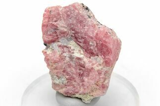 Vibrant Pink Rhodochrosite with Fluorite - Wutong Mine, China #231577