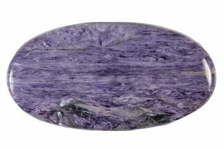 Polished Purple Charoite Oval Cabochon #232485