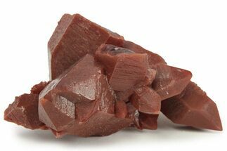 Natural, Red Quartz Crystal Cluster - Morocco #233464