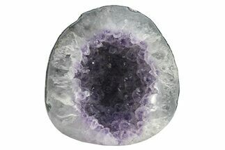 Purple Amethyst Geode with Polished Face - Uruguay #233627