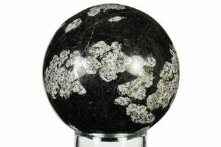 Polished Snowflake Stone Sphere - Pakistan #237788