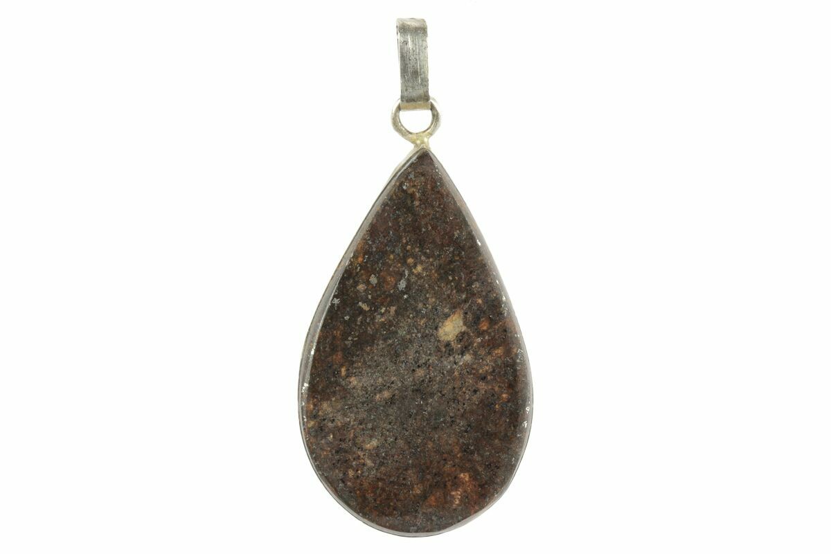 Crescent Moon Necklace with Authentic Meteorite – Yugen Handmade