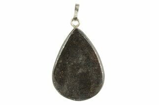 Chondrite Meteorite Pendant With Chain #238116