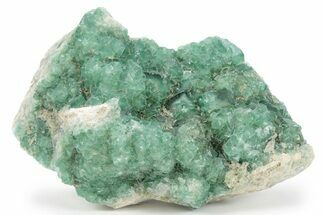 Green, Fluorescent, Cubic Fluorite Crystals - Madagascar #238383