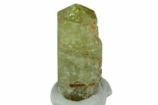 Gemmy, Yellow Apatite Crystal - Morocco #239169