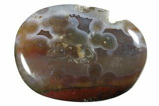 Polished Ocean Jasper Stone - Madagascar #239209