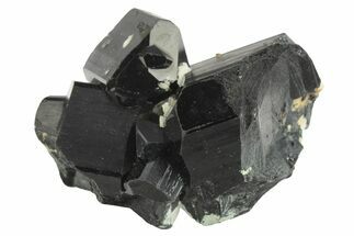 Black Tourmaline (Schorl) Crystals on Orthoclase - Namibia #239653