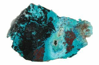 Colorful Chrysocolla and Shattuckite Section - Mexico #240602