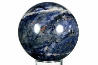 Deep Blue, Polished Sodalite Sphere #241698