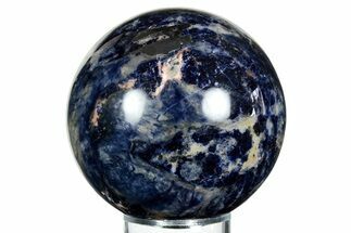 Deep Blue, Polished Sodalite Sphere #241709