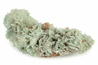 Sea-Foam Green Barite Crystal Cluster - Congo #241828
