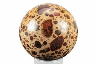 Polished Bauxite (Aluminum Ore) Sphere - Russia #243524