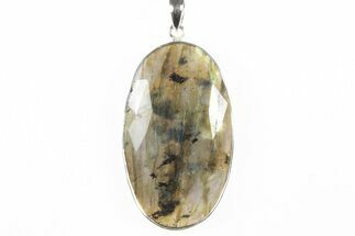 Brilliant, Labradorite Pendant (Necklace) - Sterling Silver #243990