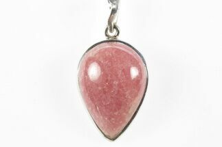 Rhodochrosite Pendant (Necklace) - Sterling Silver #243956