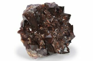 Red Cap Amethyst Crystal Cluster - Thunder Bay, Ontario #244449