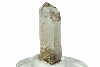 Glassy Rutilated Quartz Crystal - Brazil #244764