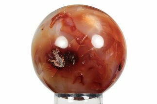 Colorful Carnelian Agate Sphere - Madagascar #245355
