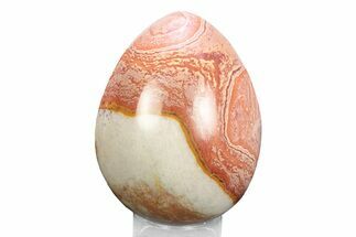 Polished Polychrome Jasper Egg - Madagascar #245723