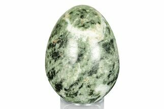 Polished Green Quartz Egg - Madagascar #246009