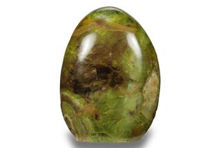 Polished, Free-Standing Green Pistachio Opal - Madagascar #247448