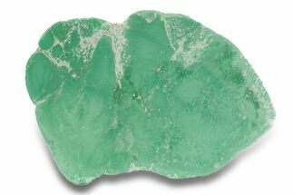 Polished Pastel Green Variscite Section - Amatrice Hill, Utah #248354