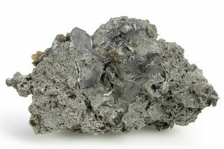 Metallic Bournonite Crystals with Pyrite and Siderite - Bolivia #248555