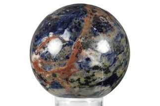 Deep Blue, Polished Sodalite Sphere #241722