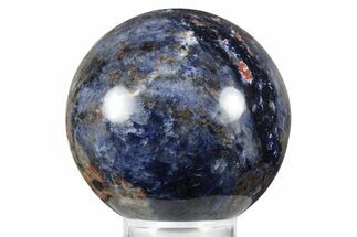 Deep Blue, Polished Sodalite Sphere #241735