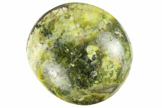 Polished Green Pistachio Opal Stone - Madagascar #249101