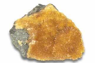 Intense Orange Calcite Crystal Cluster - Poland #249967