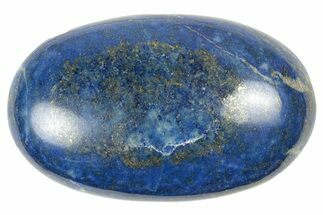 Polished Lapis Lazuli Palm Stone - Pakistan #250649