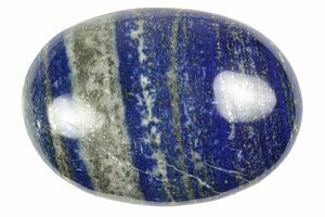 Lapis Lazuli Palmstone - Minera Emporium Crystal & Mineral Shop