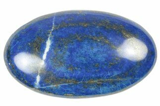 Polished Lapis Lazuli Palm Stone - Pakistan #250666