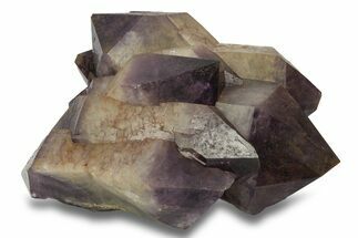 Deep Purple Amethyst Crystal Cluster With Huge Crystals #250746