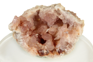 Pink Amethyst Geode Section - Argentina #250592