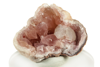 Pink Amethyst Geode Section - Huge Crystals! - Argentina #250607