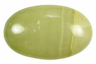 Polished, Green (Jade) Onyx Palm Stone - Afghanistan #250623