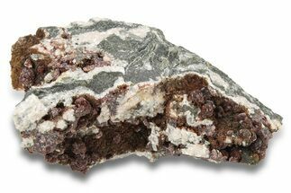 Deep Purple Roselite Crystals on Dolomite - Morocco #252002
