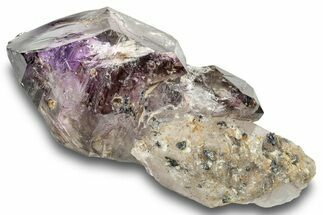 Shangaan Smoky Amethyst Crystal - Chibuku Mine, Zimbabwe #253248