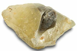Golden, Twinned Calcite Crystal - Morocco #253414