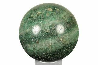 Polished Fuchsite Sphere - Madagascar #251167