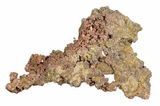 Natural Native Copper Formation - Bagdad Mine, Arizona #254900