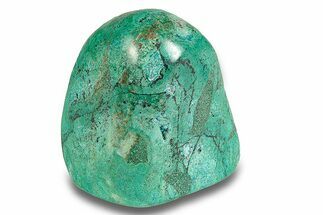 Polished Chrysocolla and Malachite Stone - Peru #255297