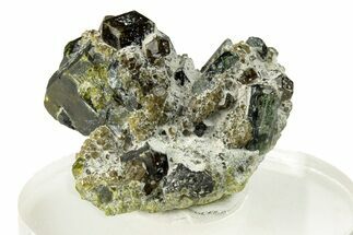 Gemmy Diopside, Andradite Garnets, and Epidote - Afghanistan #255763