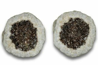 Keokuk Geode with Calcite Crystals - Missouri #255975